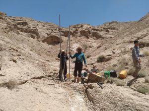 انجام کرگیری مغزه گیری از معادن با دستگاه