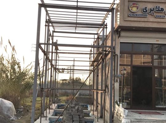جوشکاری سقف شیروانی و کاذب، در و پنجره آهنی در بابل