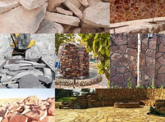 فروش شن رنگی و قلوه سنگ با کیفیت عالی