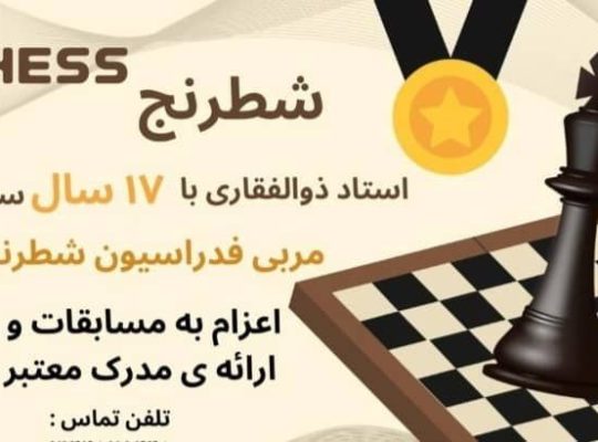 تدریس و مربیگری تخصصی شطرنج در تهران