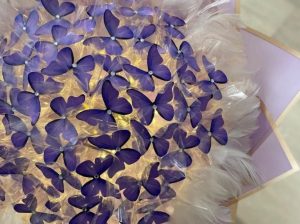 فروش آنلاین دسته گل های روبانی و پروانه ای