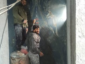 نصب و اجرای انواع سرامیک اسلب کف و دیوار ، اجرا و