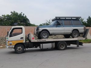 یدک کش و خودروبر شهر گرگان