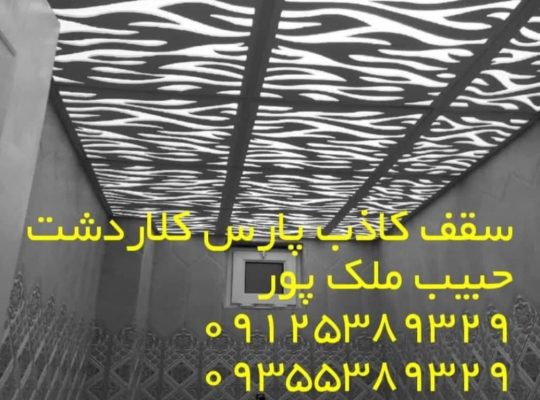 نصاب سقف کاذب سرویس های بهداشتی و استخر (حبیب ملک پور ) مازندران کلاردشت