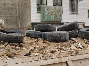 خاور بابکت نیسان کمپرسی مصالح ساختمانی حمل نخاله در پرند