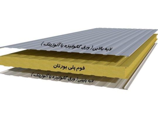 ساندویچ پانل سقفی دیواری سردخانه ای ماموت در سراسر کشور