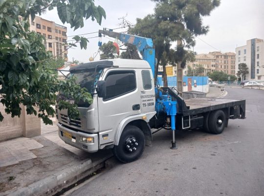 جرثقیل و خودروبر حمیدرضا