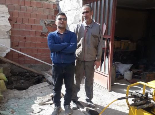 اصلاح نشست ساختمان ومقاوم سازی به روش جک زنی وکنترل نشست در تهران و حومه 09127865814