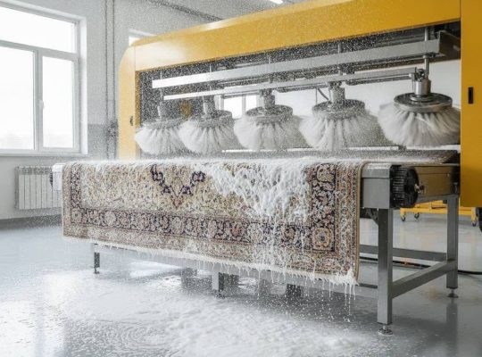 مرکز قالیشویی در شهر کلاچای