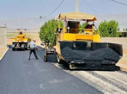 اکیپ پخش آسفالت اجاره در سراسر کشور